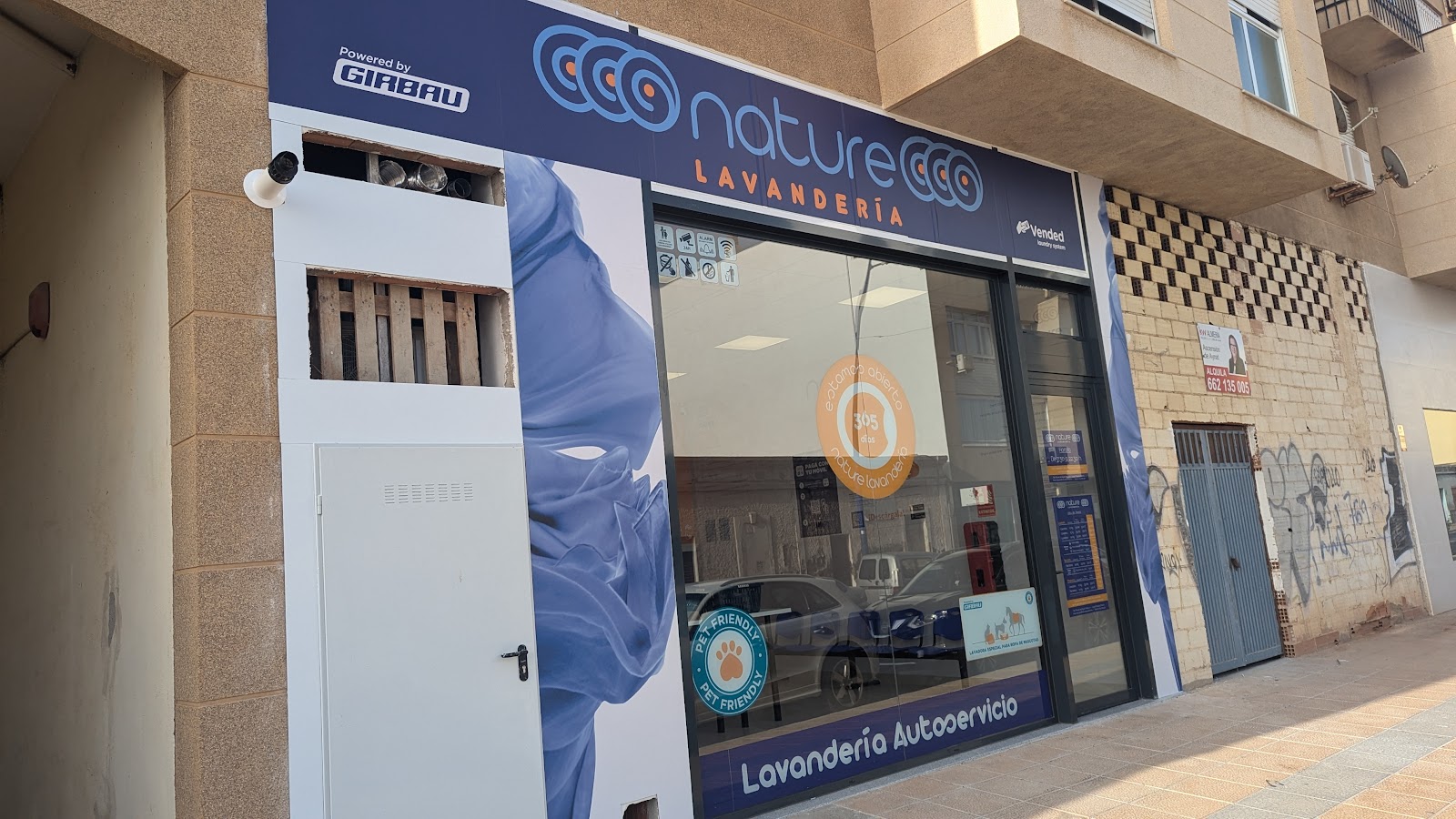 Espacio higienizado después del tratamiento profesional